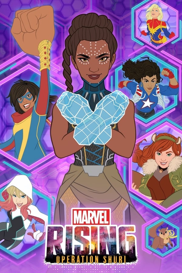 Marvel Rising Operation Shuri (2019) Sub Indo